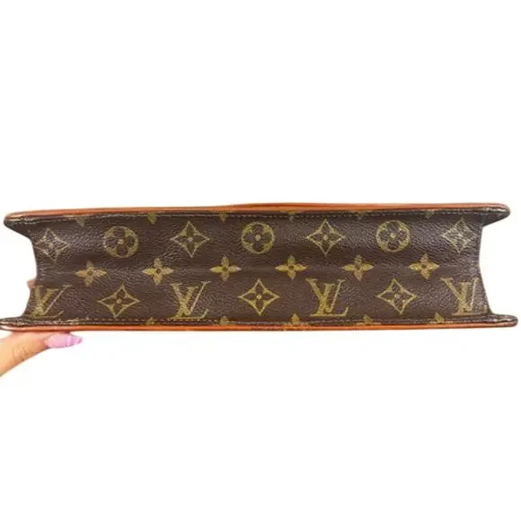 Louis Vuitton Monogram LV Pouchette Dame PM Clutch Crossbody Bag (LVXX200) - Picture 5 of 16